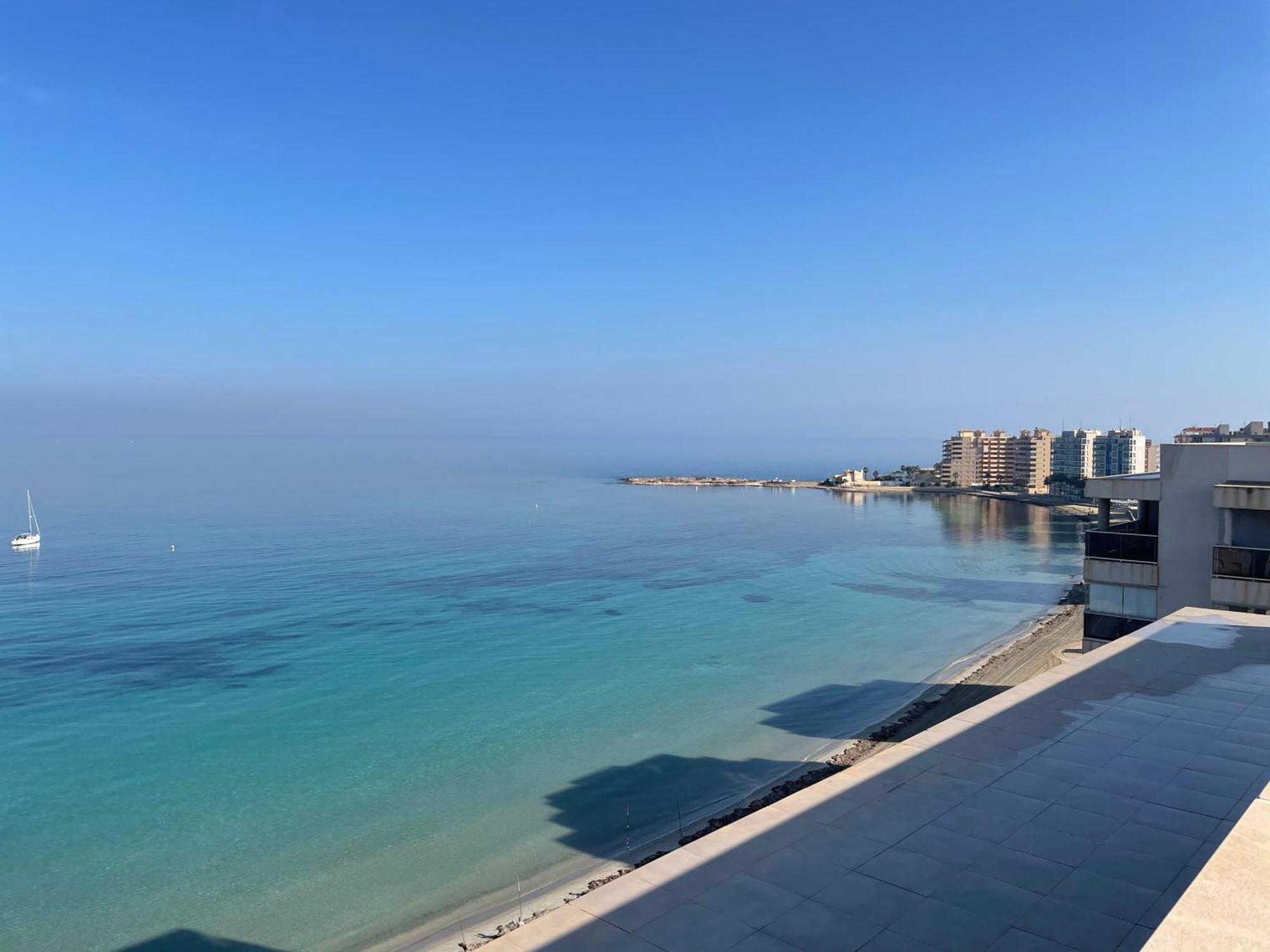 Apartamento En Primera Linea Con Vistas A La Playa Ensenada Del Esparto Del Residencial Vina Del Mar Leilighet La Manga del Mar Menor Eksteriør bilde