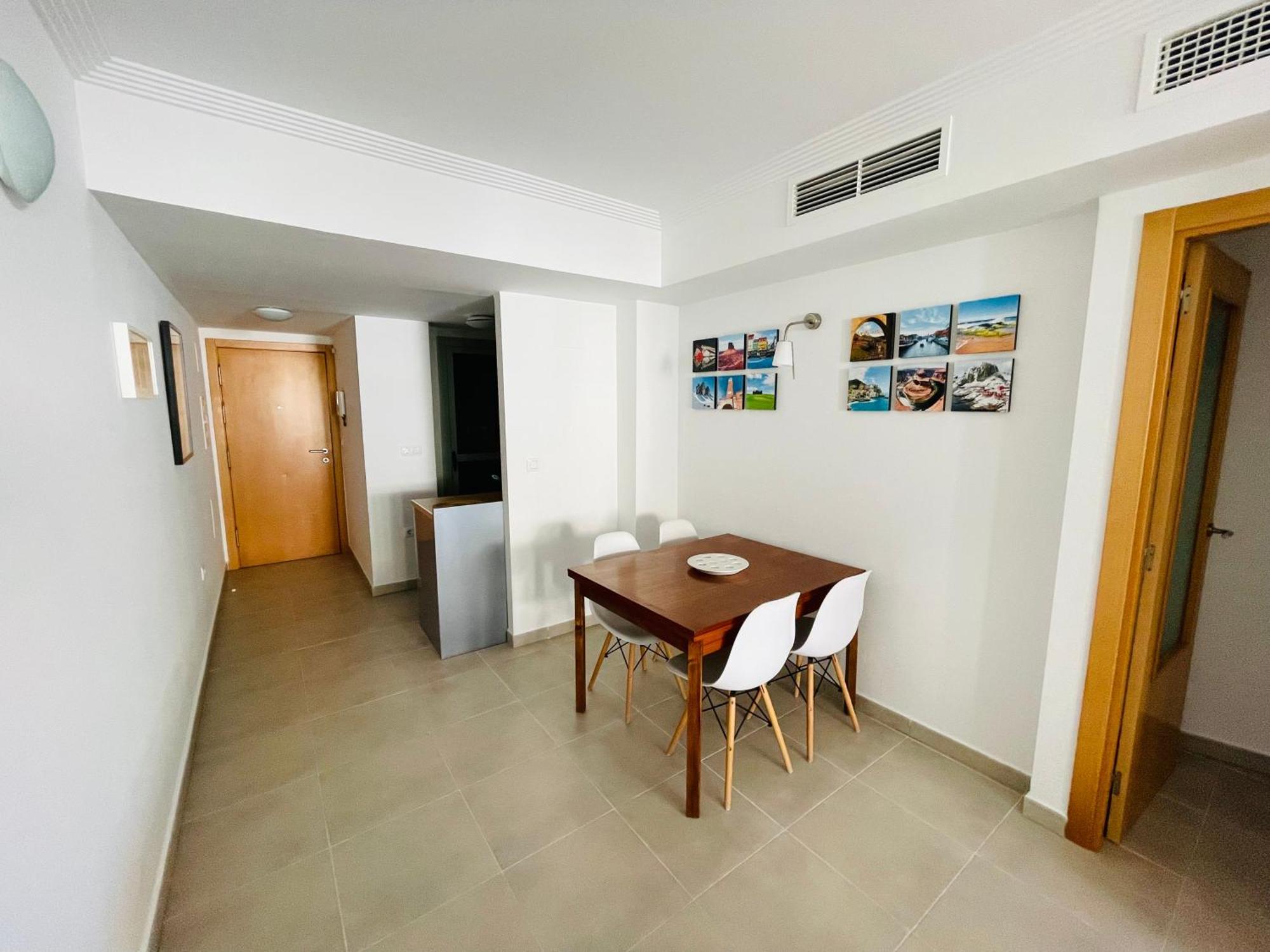 Apartamento En Primera Linea Con Vistas A La Playa Ensenada Del Esparto Del Residencial Vina Del Mar Leilighet La Manga del Mar Menor Eksteriør bilde