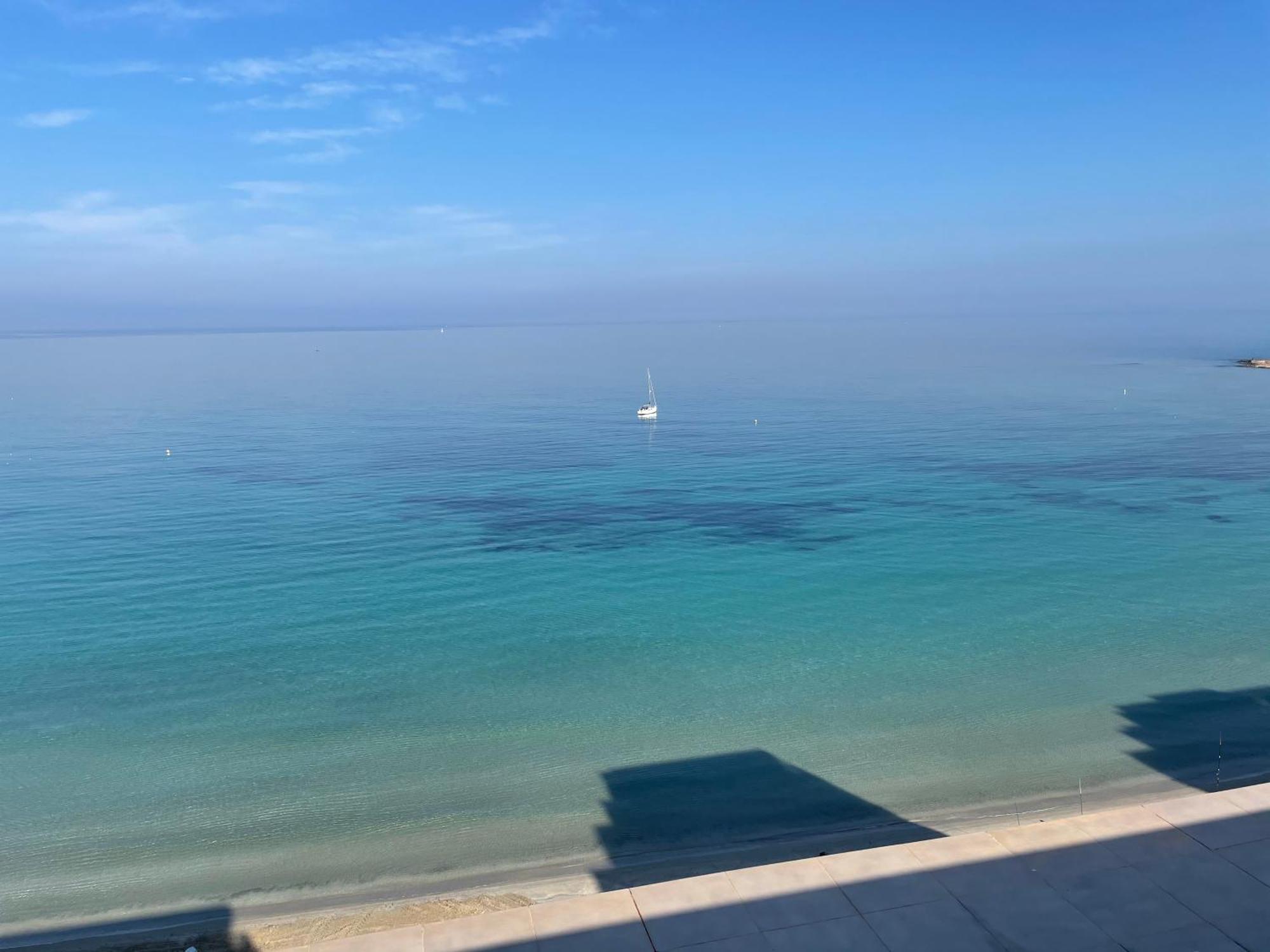 Apartamento En Primera Linea Con Vistas A La Playa Ensenada Del Esparto Del Residencial Vina Del Mar Leilighet La Manga del Mar Menor Eksteriør bilde