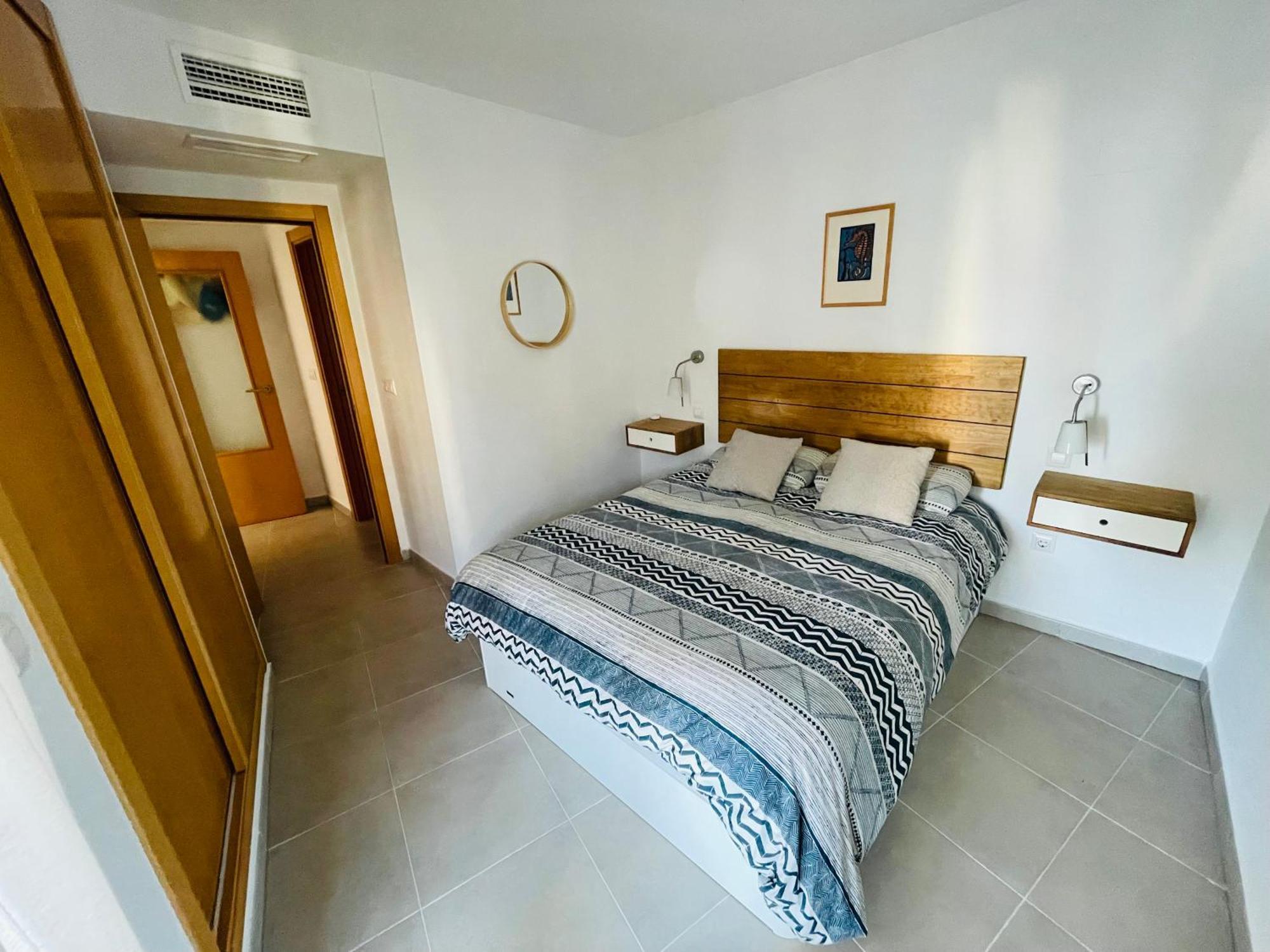 Apartamento En Primera Linea Con Vistas A La Playa Ensenada Del Esparto Del Residencial Vina Del Mar Leilighet La Manga del Mar Menor Eksteriør bilde