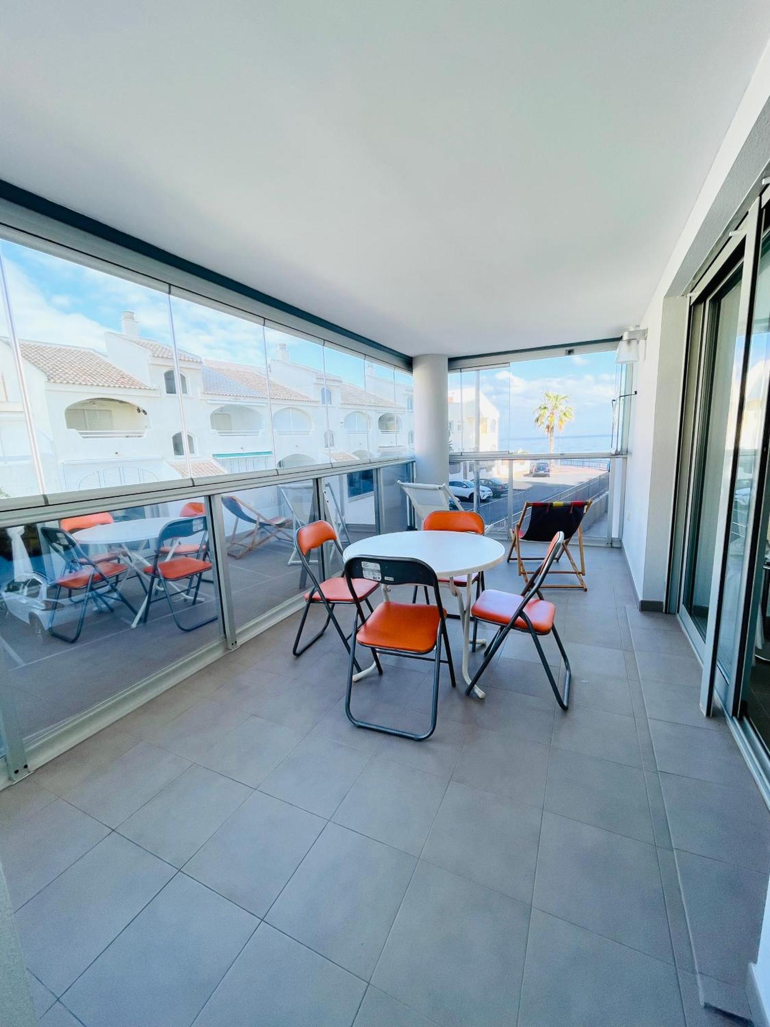 Apartamento En Primera Linea Con Vistas A La Playa Ensenada Del Esparto Del Residencial Vina Del Mar Leilighet La Manga del Mar Menor Eksteriør bilde