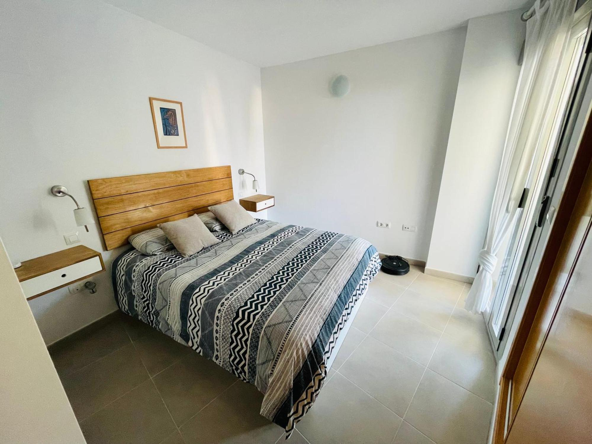Apartamento En Primera Linea Con Vistas A La Playa Ensenada Del Esparto Del Residencial Vina Del Mar Leilighet La Manga del Mar Menor Eksteriør bilde