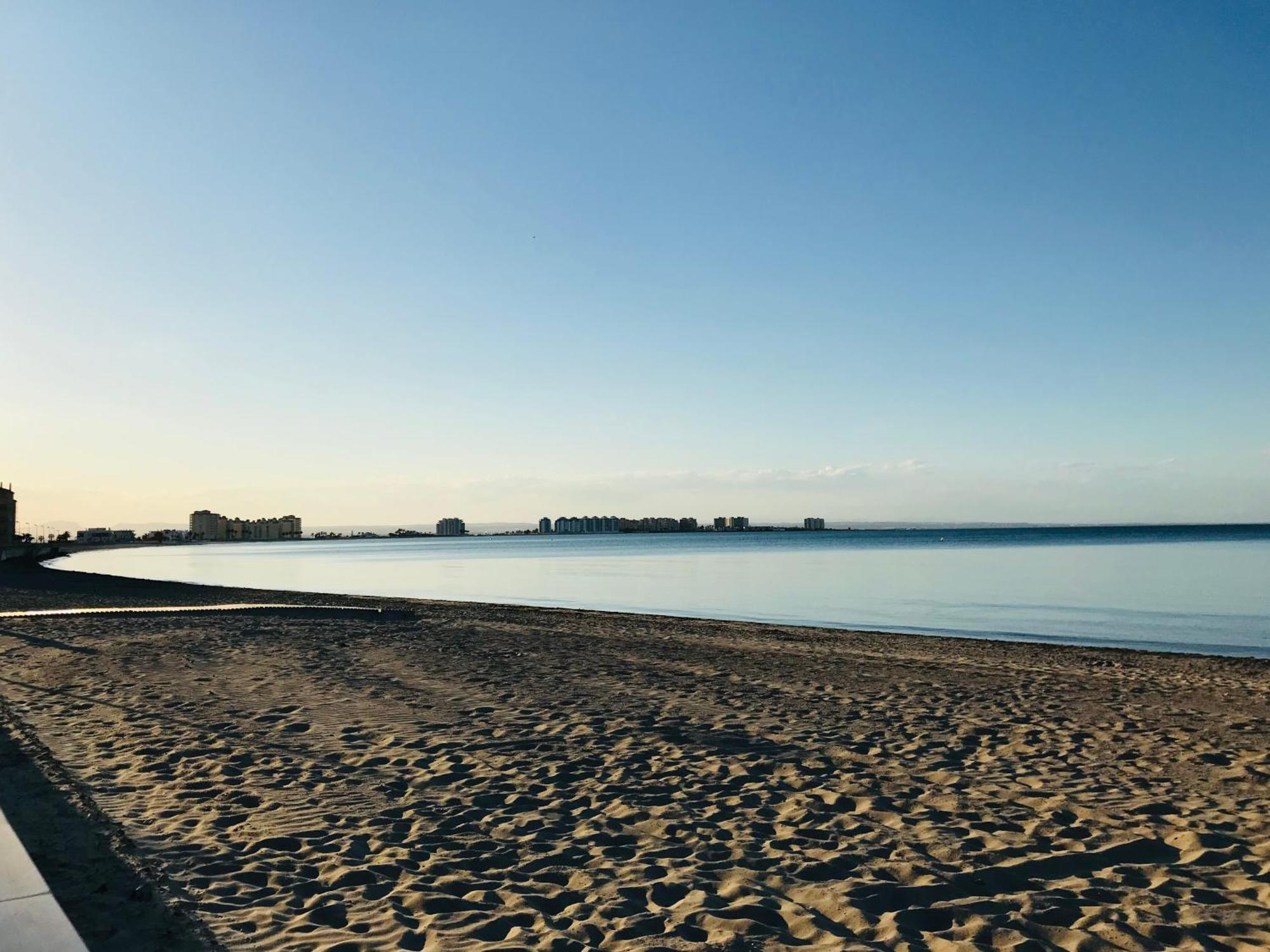 Apartamento En Primera Linea Con Vistas A La Playa Ensenada Del Esparto Del Residencial Vina Del Mar Leilighet La Manga del Mar Menor Eksteriør bilde